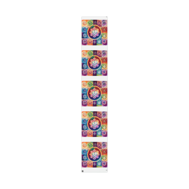 Cosmic Mandala Symphony - Wrapping Paper - Home Decor - g(0D·IO) - 30" x 180" - Matte -