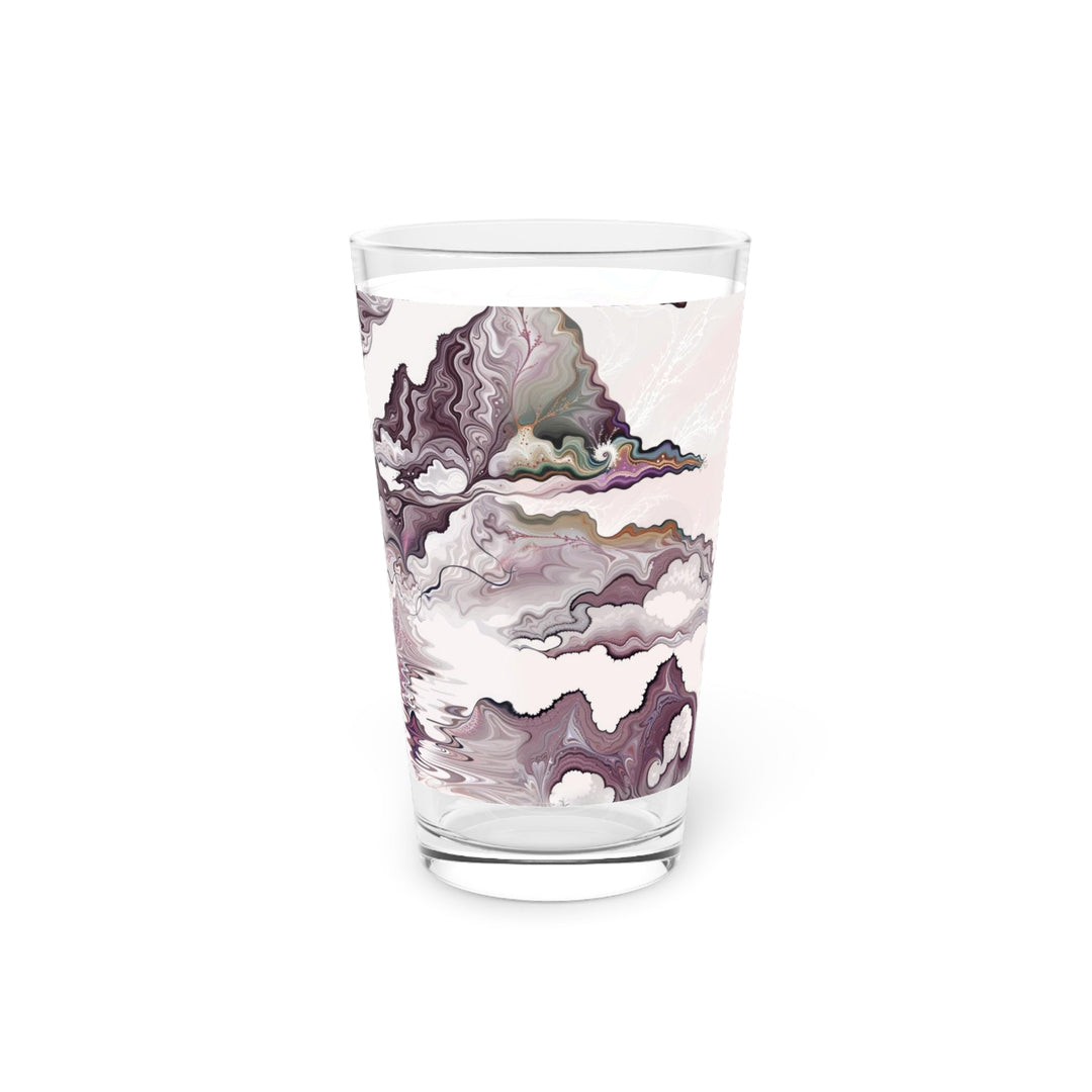 Cosmic Marble Cascade - Pint Glass - Mug - g(0D·IO) - 16oz - -