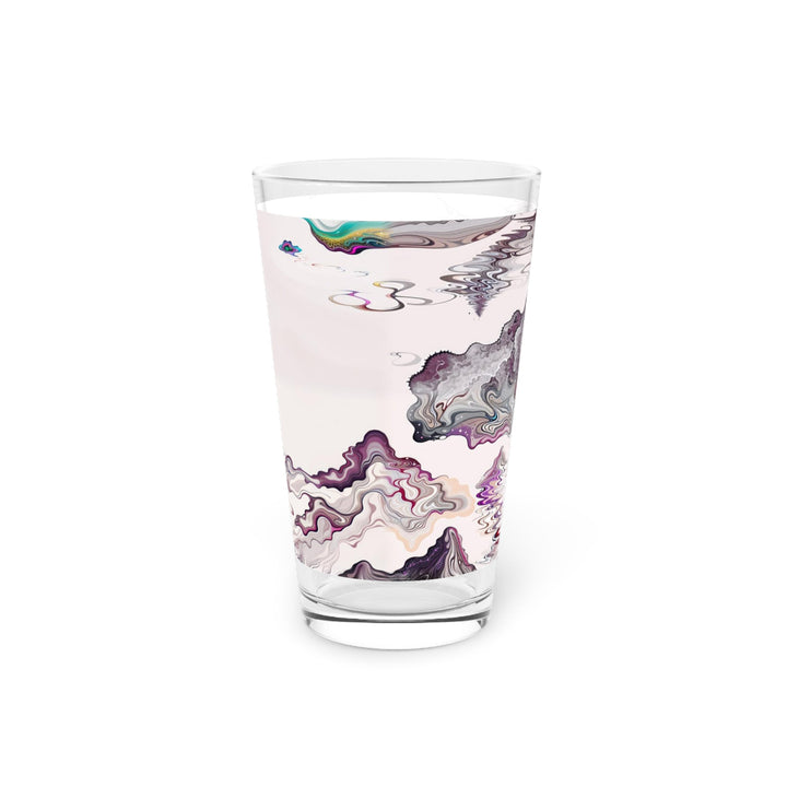 Cosmic Marble Cascade - Pint Glass - Mug - g(0D·IO) - 16oz - -