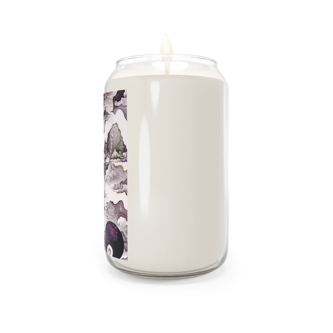 Cosmic Marble Cascade - Scented Candle - Home Decor - g(0D·IO) - Vanilla Bean - 13.75oz -