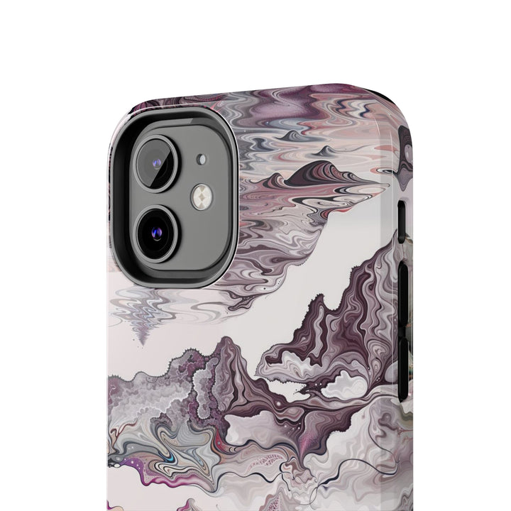 Cosmic Marble Cascade - Tough Phone Case - Phone Case - g(0D·IO) - iPhone 13 Mini - -