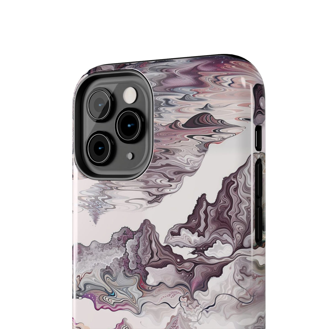 Cosmic Marble Cascade - Tough Phone Case - Phone Case - g(0D·IO) - iPhone 13 Mini - -