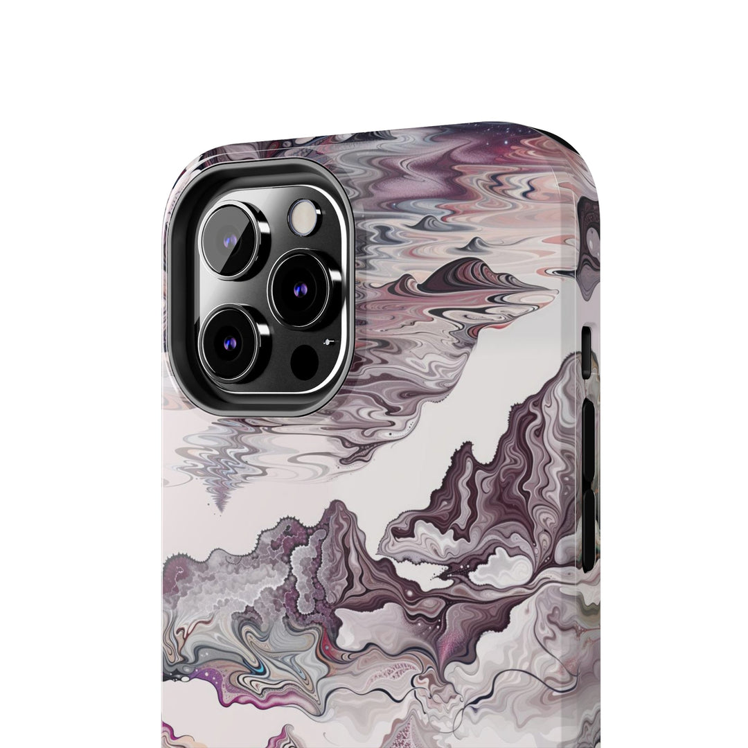 Cosmic Marble Cascade - Tough Phone Case - Phone Case - g(0D·IO) - iPhone 13 Mini - -