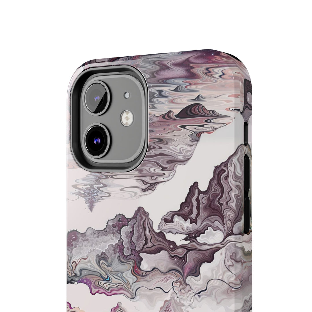 Cosmic Marble Cascade - Tough Phone Case - Phone Case - g(0D·IO) - iPhone 13 Mini - -