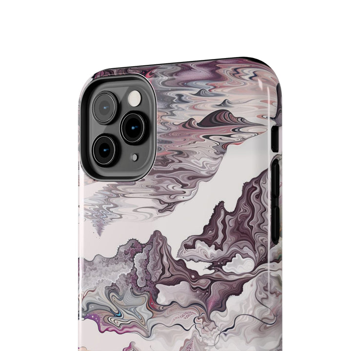 Cosmic Marble Cascade - Tough Phone Case - Phone Case - g(0D·IO) - iPhone 13 Mini - -