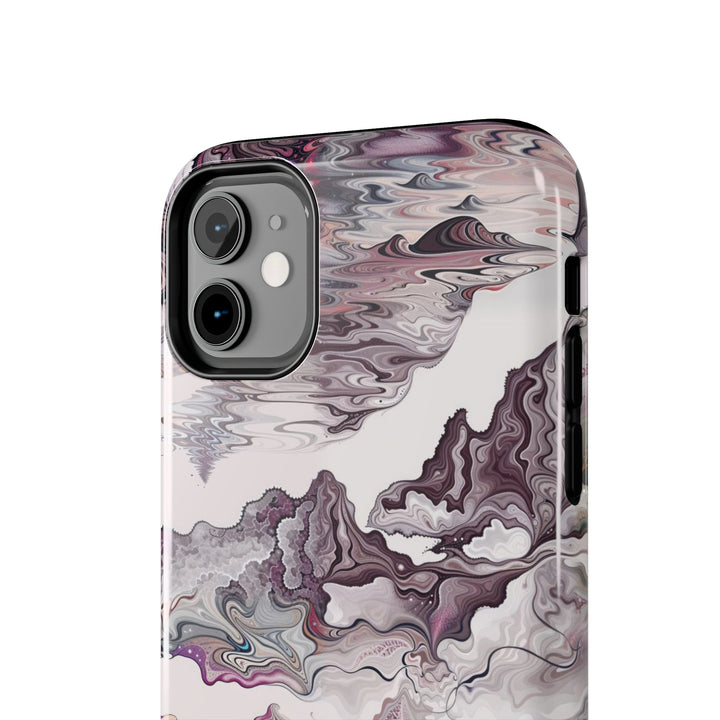 Cosmic Marble Cascade - Tough Phone Case - Phone Case - g(0D·IO) - iPhone 13 Mini - -