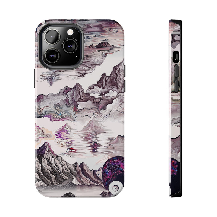 Cosmic Marble Cascade - Tough Phone Case - Phone Case - g(0D·IO) - iPhone 13 Pro Max - -