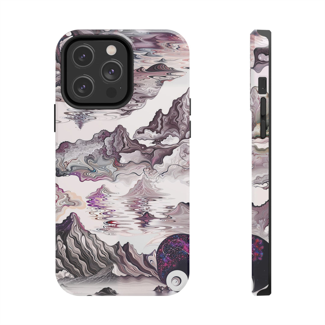 Cosmic Marble Cascade - Tough Phone Case - Phone Case - g(0D·IO) - iPhone 14 Pro Max - -