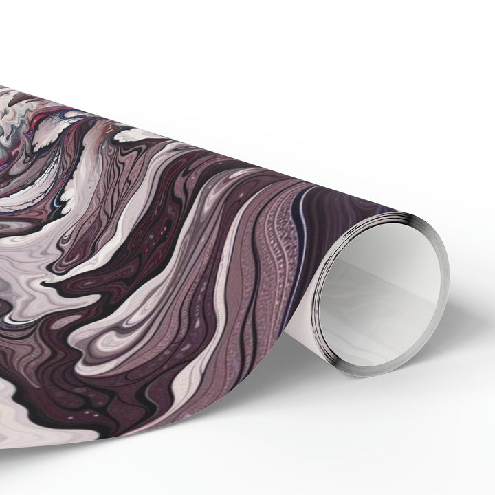 Cosmic Marble Cascade - Wrapping Paper - Home Decor - g(0D·IO) - 30'' x 72'' - Matte -