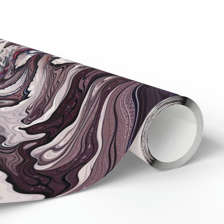 Cosmic Marble Cascade - Wrapping Paper - Home Decor - g(0D·IO) - 30'' x 72'' - Matte -