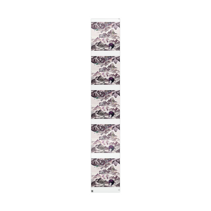 Cosmic Marble Cascade - Wrapping Paper - Home Decor - g(0D·IO) - 30" x 180" - Glossy -