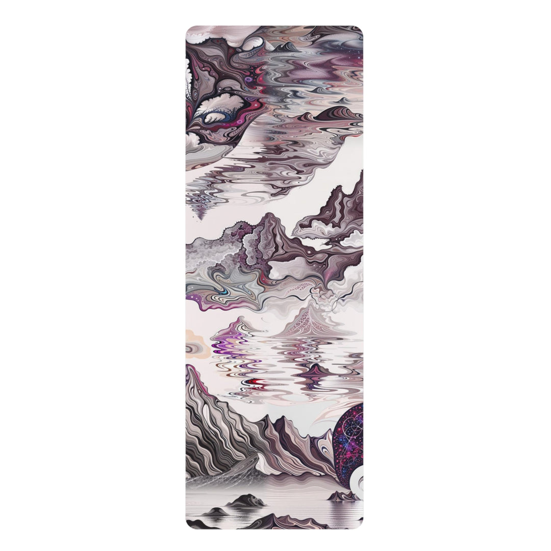 Cosmic Marble Cascade - Yoga Mat - Home Decor - g(0D·IO) - 24” x 68” - -