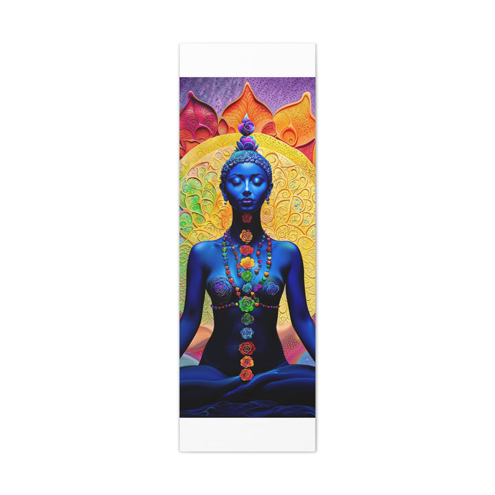 Cosmic Meditation Bloom - Matte Canvas Print 1.25" - Canvas - g(0D·IO) - 16" x 48" (Vertical) - 1.25" -