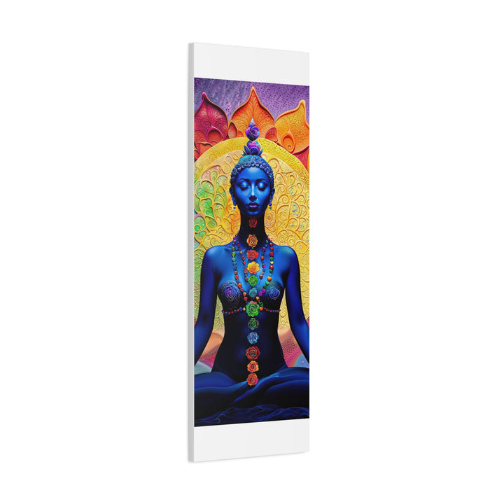 Cosmic Meditation Bloom - Matte Canvas Print 1.25" - Canvas - g(0D·IO) - 36" x 36" - 1.25" -