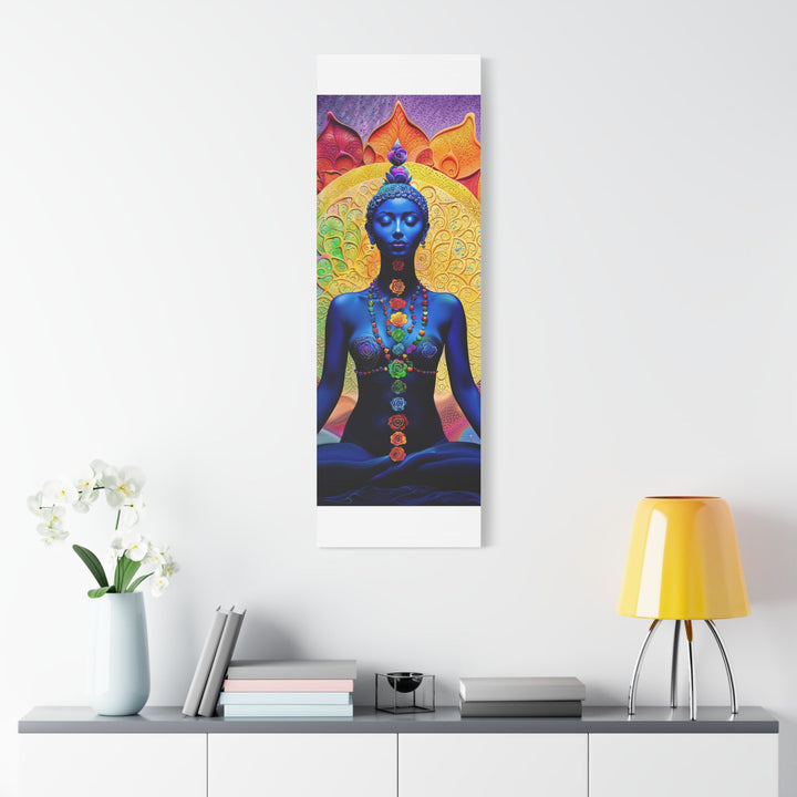 Cosmic Meditation Bloom - Matte Canvas Print 1.25" - Canvas - g(0D·IO) - 36" x 36" - 1.25" -