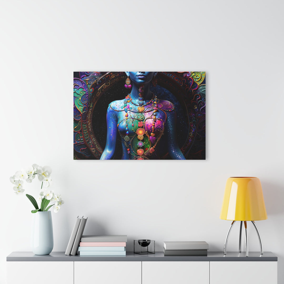 Cosmic Meditation Blossom - Acrylic Prints (French Cleat Hanging) - Home Decor - g(0D·IO) - 24" x 36" (Vertical) - 0.25'' -