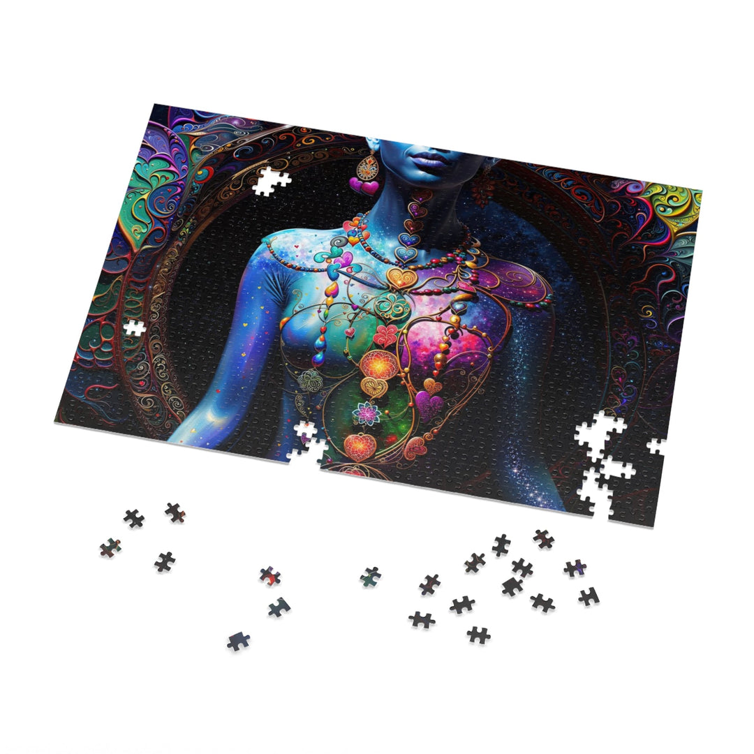 Cosmic Meditation Blossom - Jigsaw Puzzle (100, 252, 500, 1000 pieces) - Puzzle - g(0D·IO) - 29.25" × 19.75" (1000 pcs) - -