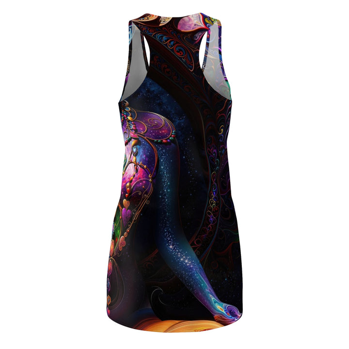 Cosmic Meditation Blossom - Racerback Dress - All Over Prints - g(0D·IO) - XS - -