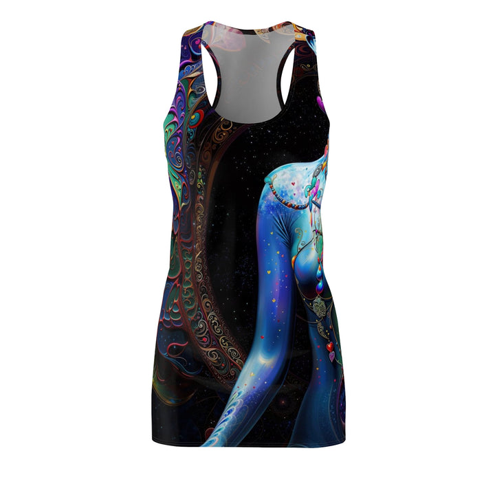 Cosmic Meditation Blossom - Racerback Dress - All Over Prints - g(0D·IO) - XS - -