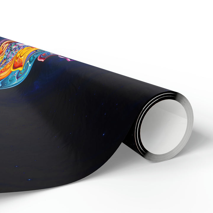 Cosmic Meditation Blossom - Wrapping Paper - Home Decor - g(0D·IO) - 30" x 180" - Matte -