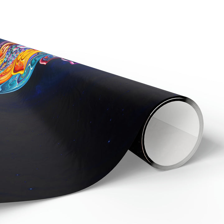 Cosmic Meditation Blossom - Wrapping Paper - Home Decor - g(0D·IO) - 30" x 180" - Matte -