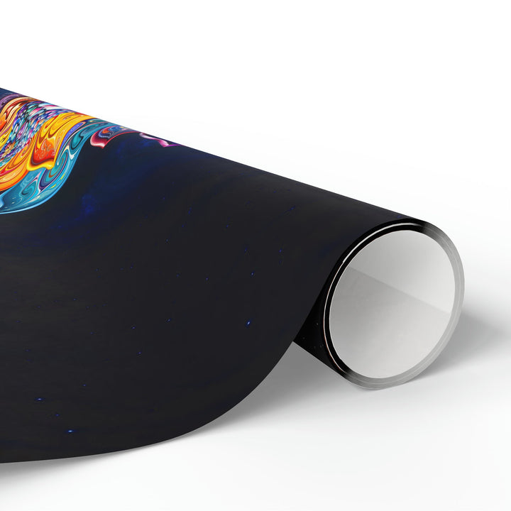 Cosmic Meditation Blossom - Wrapping Paper - Home Decor - g(0D·IO) - 30" x 180" - Matte -