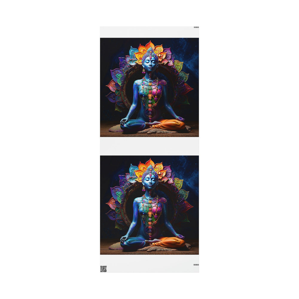 Cosmic Meditation Blossom - Wrapping Paper - Home Decor - g(0D·IO) - 30'' x 72'' - Matte -