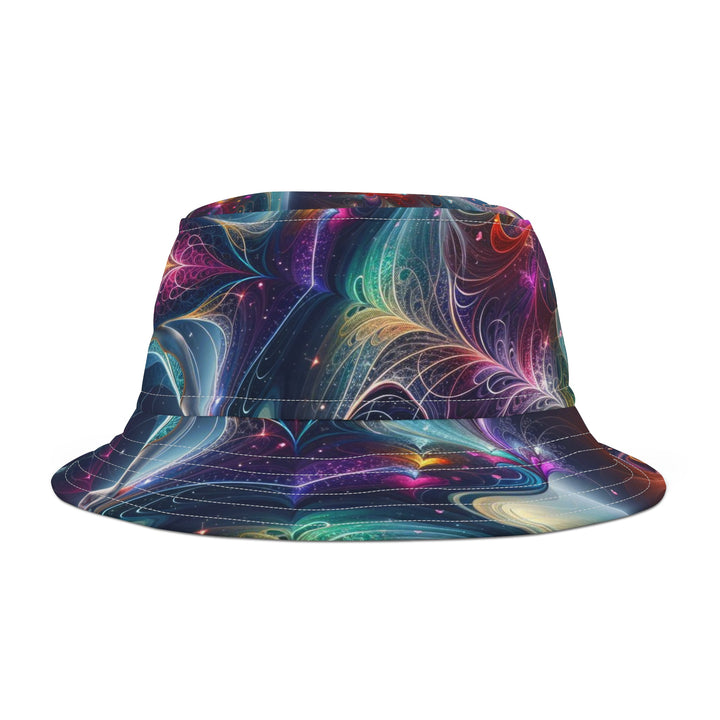 Cosmic Meditation Essence - Bucket Hat - Hats - g(0D·IO) - Large - White stitching -