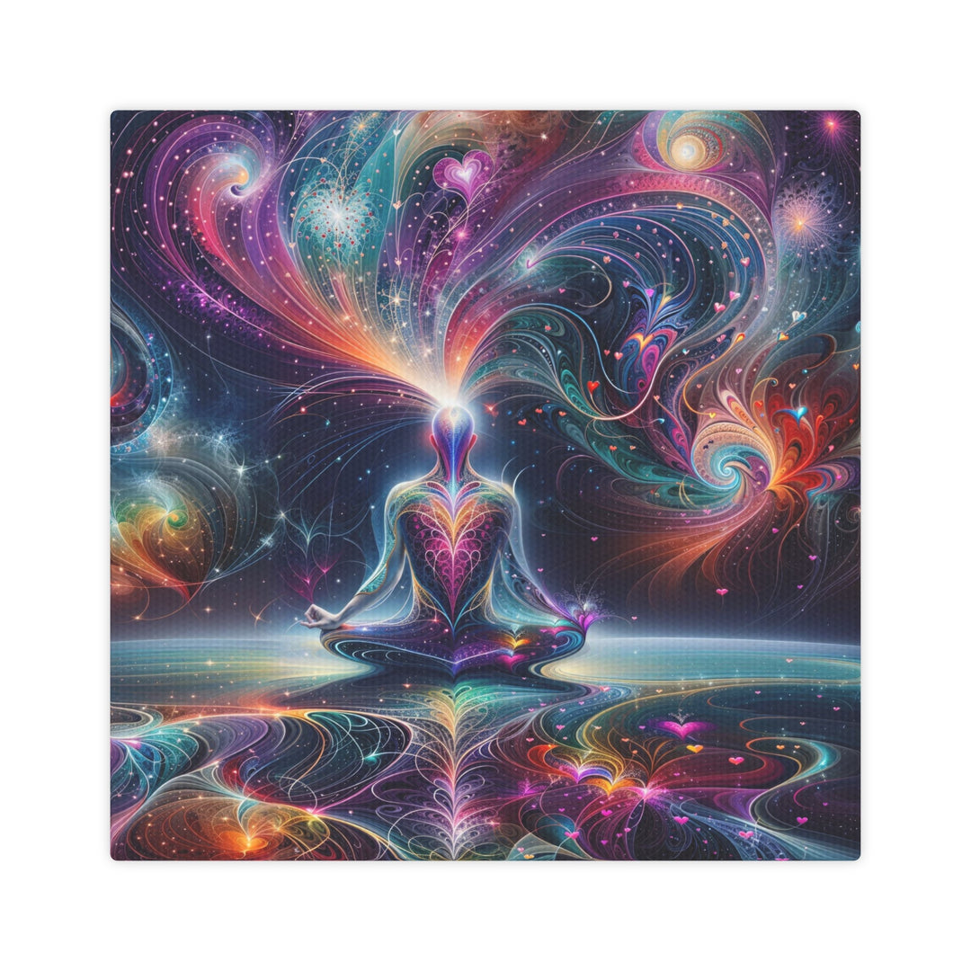 Cosmic Meditation Essence - Canvas Photo Tile - Canvas - g(0D·IO) - 8" x 8" (Square) - 0.5" -