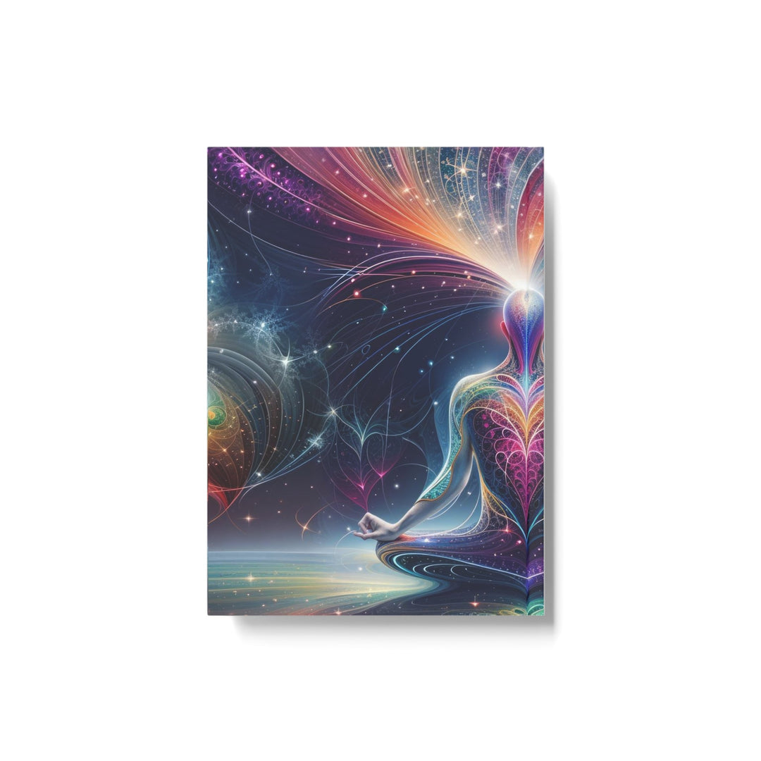 Cosmic Meditation Essence - Hard Backed Journal - Paper products - g(0D·IO) - Graph - A5 - White