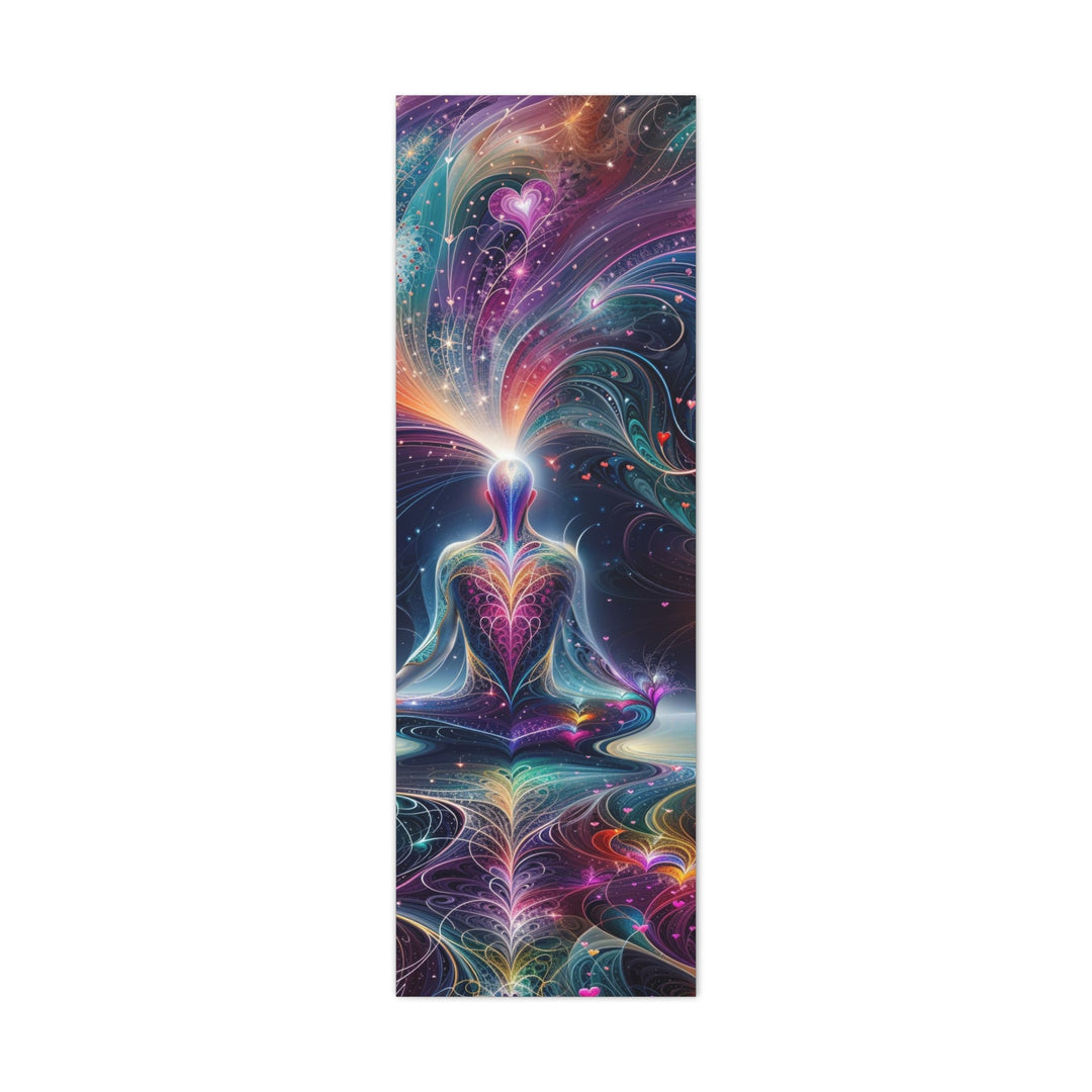 Cosmic Meditation Essence - Matte Canvas Print 1.25" - Canvas - g(0D·IO) - 16" x 48" (Vertical) - 1.25" -