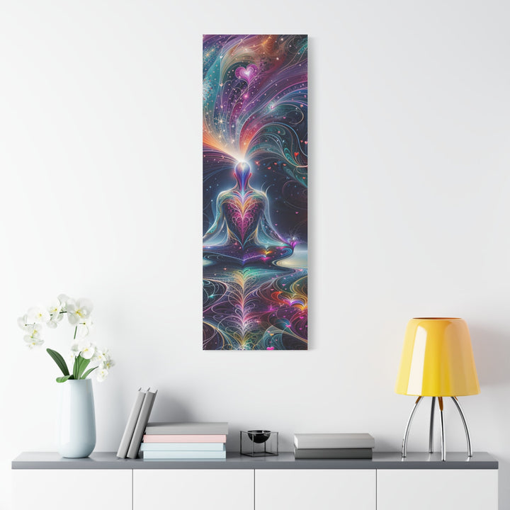 Cosmic Meditation Essence - Matte Canvas Print 1.25" - Canvas - g(0D·IO) - 36" x 36" - 1.25" -