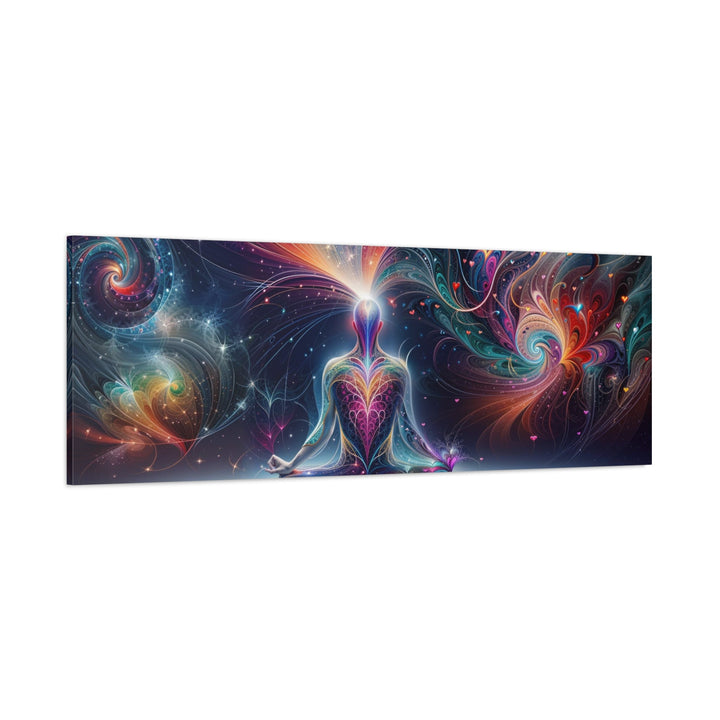 Cosmic Meditation Essence - Matte Canvas Print 1.25" - Canvas - g(0D·IO) - 36" x 36" - 1.25" -