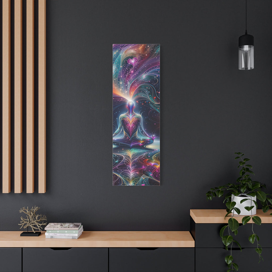 Cosmic Meditation Essence - Matte Canvas Print 1.25" - Canvas - g(0D·IO) - 36" x 36" - 1.25" -