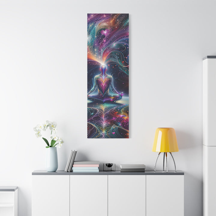 Cosmic Meditation Essence - Matte Canvas Print 1.25" - Canvas - g(0D·IO) - 36" x 36" - 1.25" -