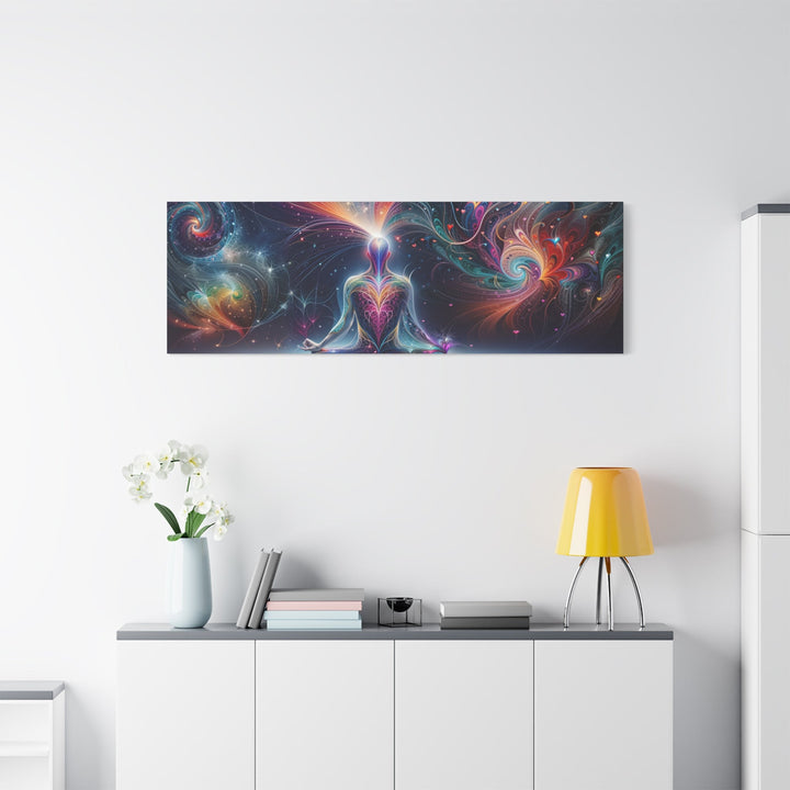 Cosmic Meditation Essence - Matte Canvas Print 1.25" - Canvas - g(0D·IO) - 36" x 36" - 1.25" -