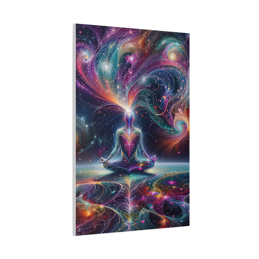 Cosmic Meditation Essence - Matte Canvas Print 1.25" - Canvas - g(0D·IO) - 36" x 36" - 1.25" -