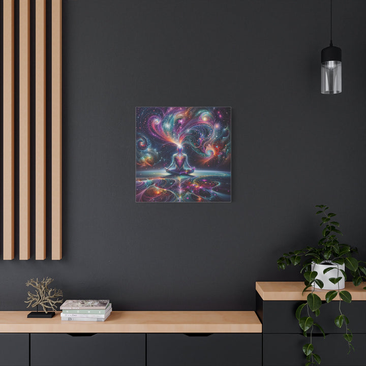 Cosmic Meditation Essence - Matte Canvas Print 1.25" - Canvas - g(0D·IO) - 36" x 36" - 1.25" -