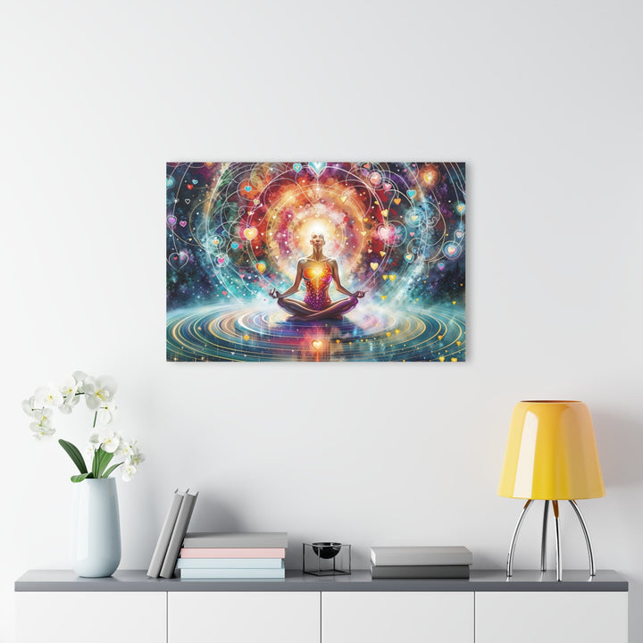 Cosmic Meditation Harmony - Acrylic Prints (French Cleat Hanging) - Home Decor - g(0D·IO) - 24" x 36" (Vertical) - 0.25'' -