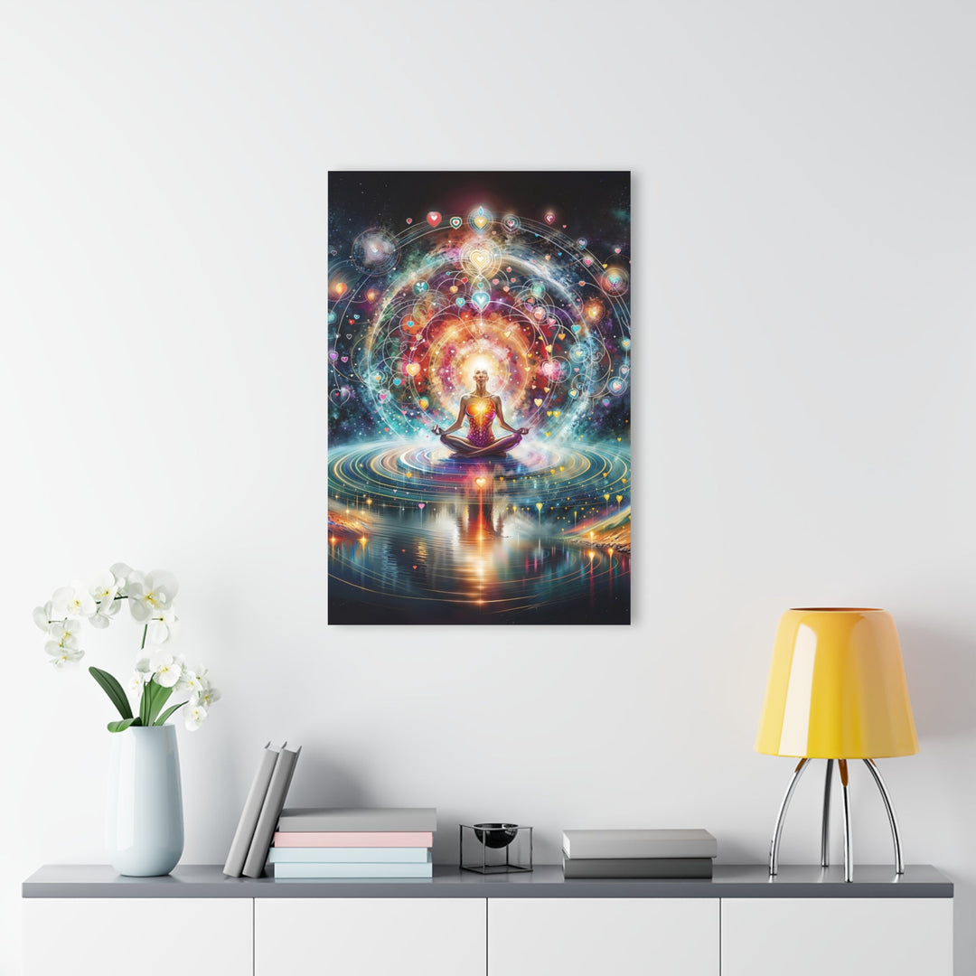 Cosmic Meditation Harmony - Acrylic Prints (French Cleat Hanging) - Home Decor - g(0D·IO) - 24" x 36" (Vertical) - 0.25'' -