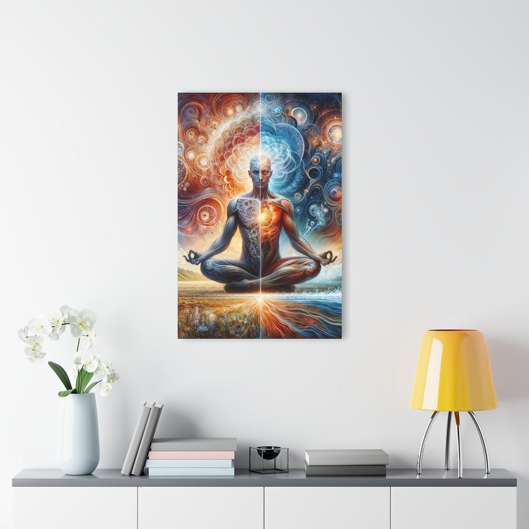 Cosmic Meditation Harmony - Acrylic Prints (French Cleat Hanging) - Home Decor - g(0D·IO) - 24" x 36" (Vertical) - 0.25'' -