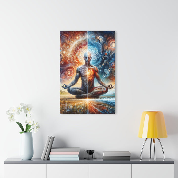 Cosmic Meditation Harmony - Acrylic Prints (French Cleat Hanging) - Home Decor - g(0D·IO) - 24" x 36" (Vertical) - 0.25'' -