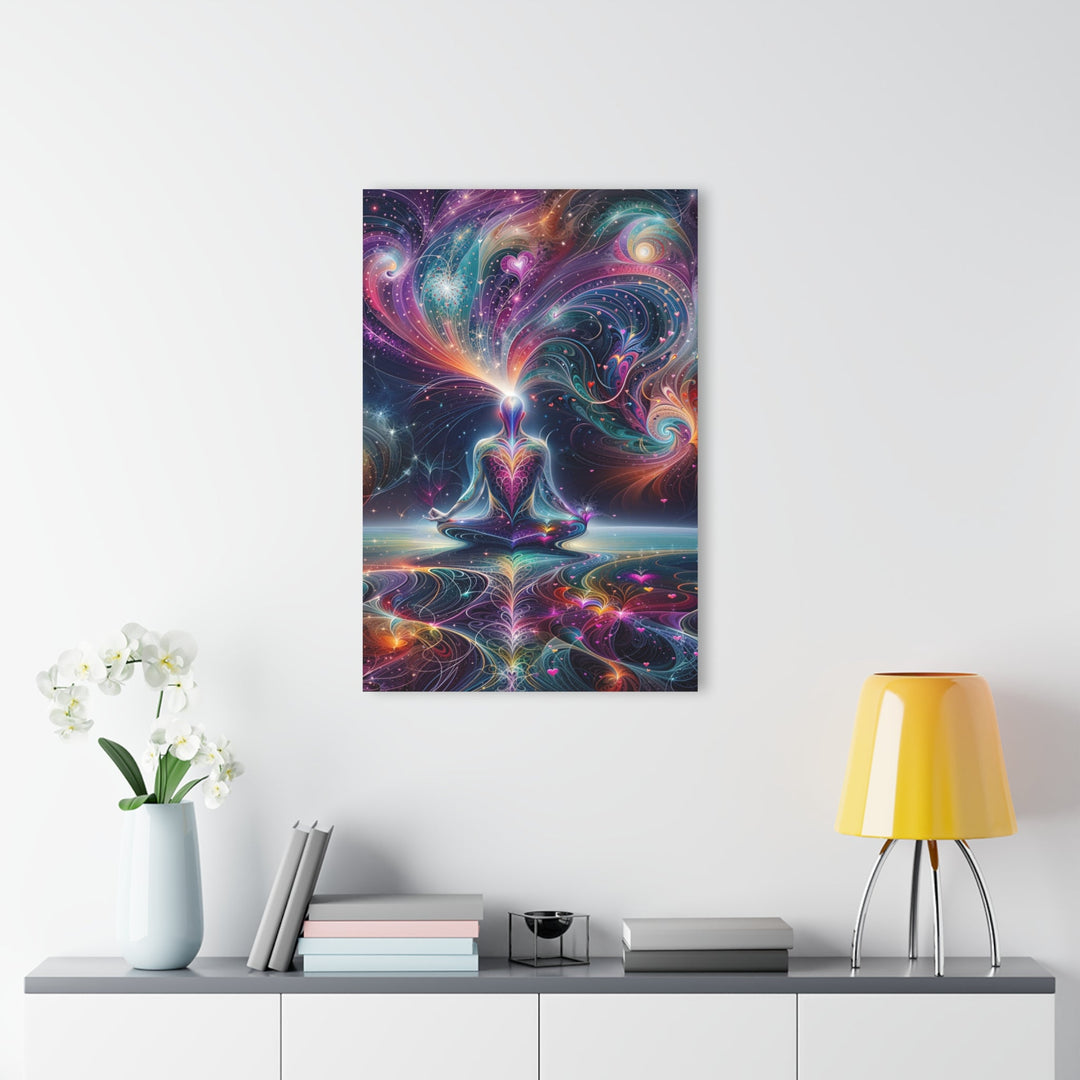 Cosmic Meditation Harmony - Acrylic Prints (French Cleat Hanging) - Home Decor - g(0D·IO) - 24" x 36" (Vertical) - 0.25'' -