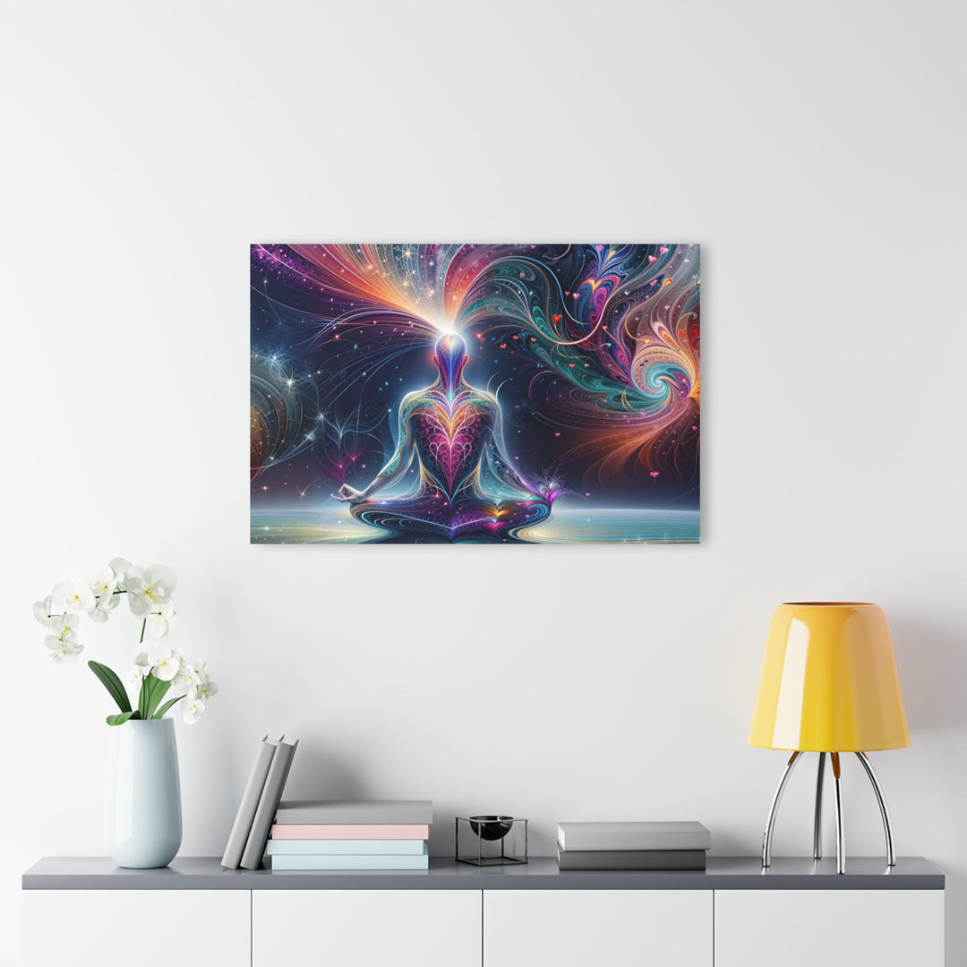 Cosmic Meditation Harmony - Acrylic Prints (French Cleat Hanging) - Home Decor - g(0D·IO) - 24" x 36" (Vertical) - 0.25'' -