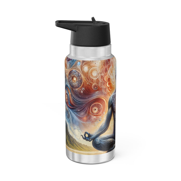 Cosmic Meditation Harmony - Gator Tumbler 32oz - Mug - g(0D·IO) - Silver - 32oz -