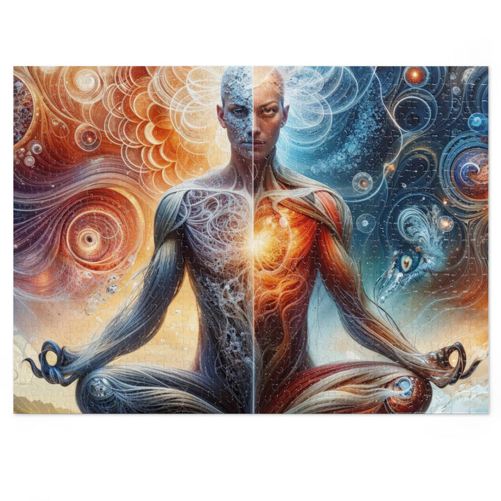 Cosmic Meditation Harmony - Jigsaw Puzzle (100, 252, 500, 1000 pieces) - Puzzle - g(0D·IO) - 20.5" × 15" (500 pcs) - -