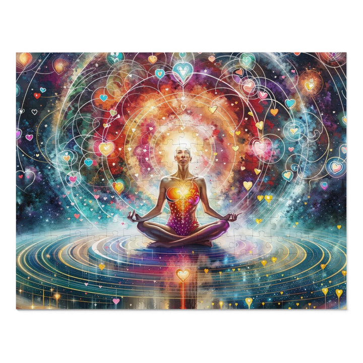 Cosmic Meditation Harmony - Jigsaw Puzzle (100, 252, 500, 1000 pieces) - Puzzle - g(0D·IO) - 14" × 11" (252 pcs) - -