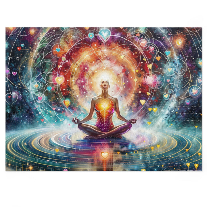 Cosmic Meditation Harmony - Jigsaw Puzzle (100, 252, 500, 1000 pieces) - Puzzle - g(0D·IO) - 20.5" × 15" (500 pcs) - -