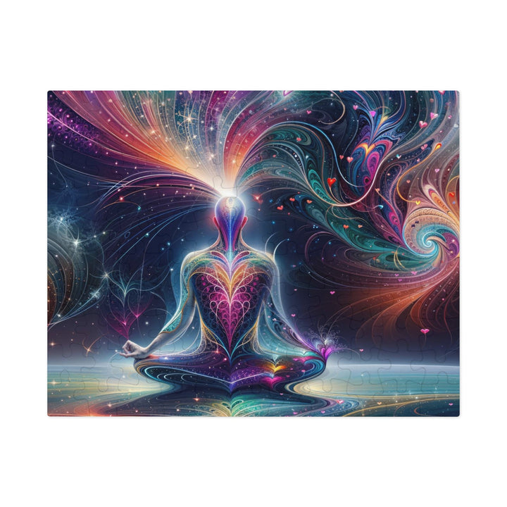 Cosmic Meditation Harmony - Jigsaw Puzzle (100, 252, 500, 1000 pieces) - Puzzle - g(0D·IO) - 9.6" × 8" (110 pcs) - -