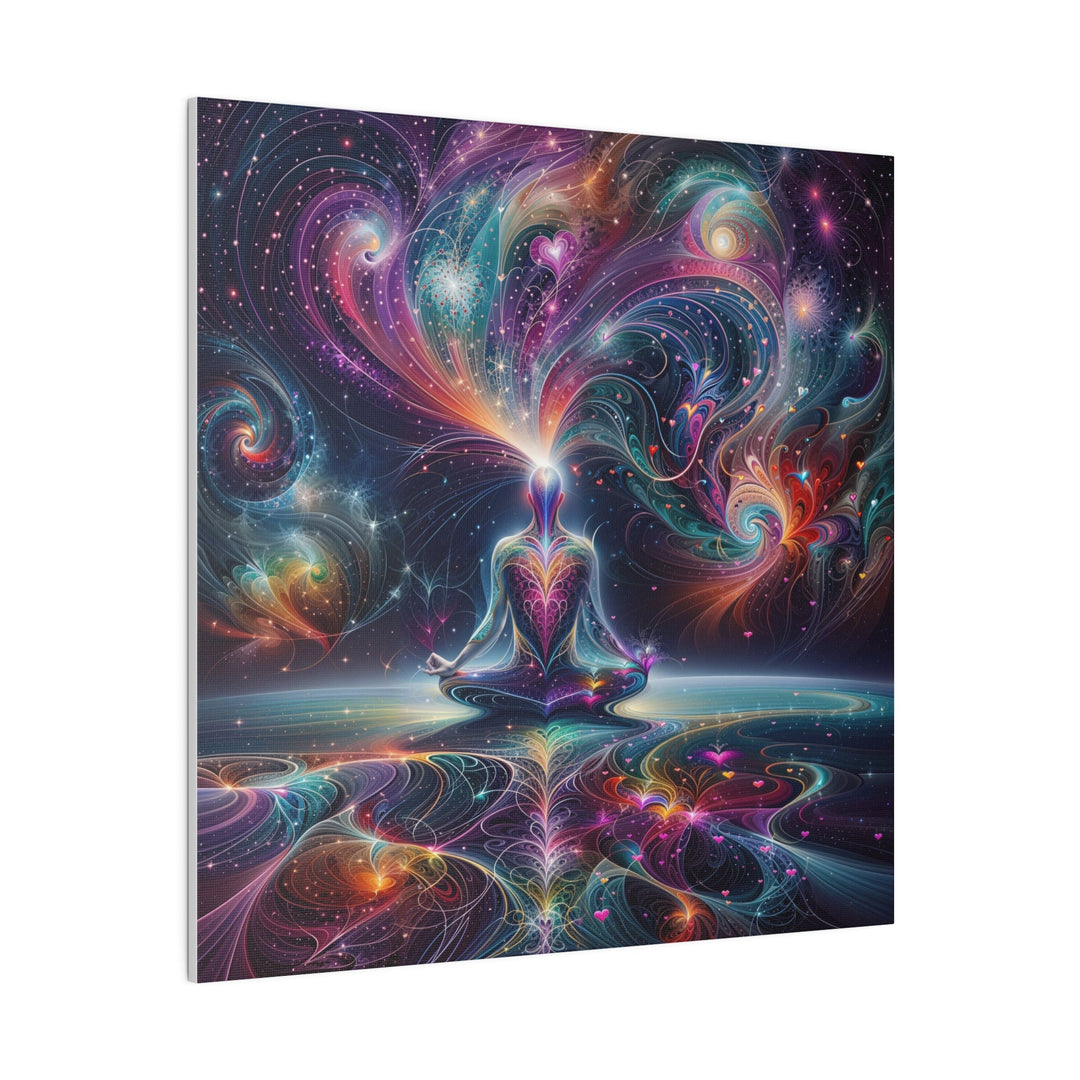 Cosmic Meditation Harmony - Matte Canvas - Canvas - g(0D·IO) - 32" x 32" (Square) - 0.75'' -